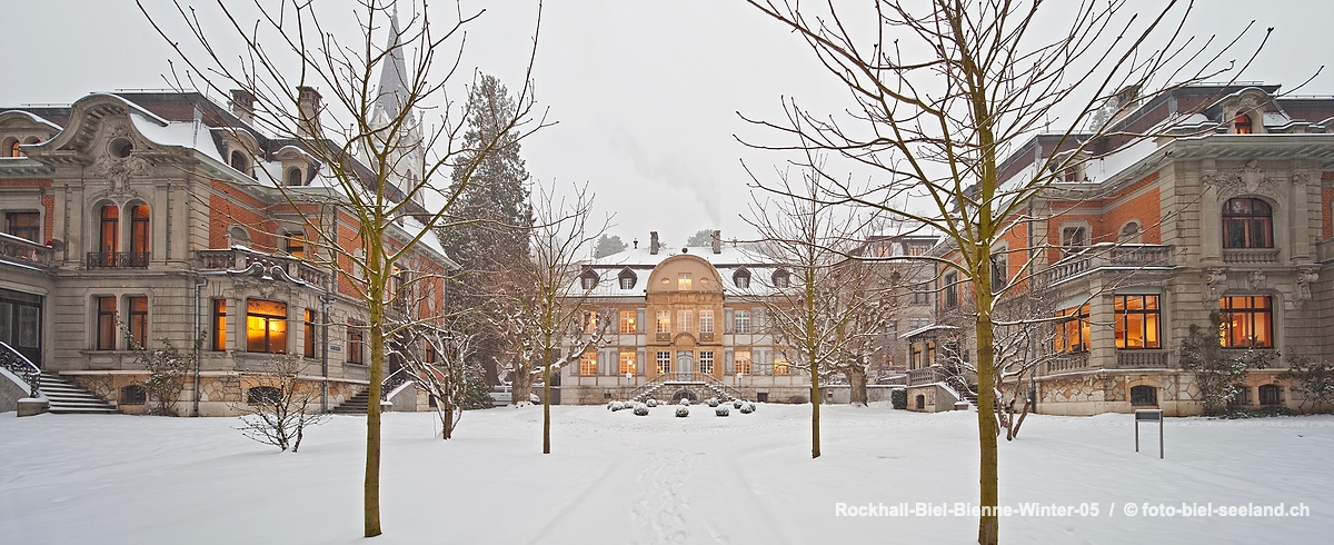 Bildname:  Rockhall-Biel-Bienne-Winter-05 Biel/BienneBildgrösse: 6913  x 2831 px /  58.5 x 24.0 cm (300dpi)Stichwörter:  Rockhall...