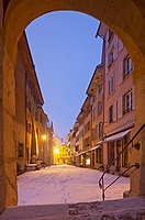 Bieler Altstadt im Winter