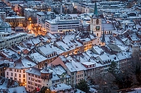 Biel Bienne im Winter