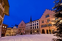 Bieler Altstadt im Winter