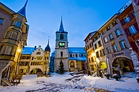 Bieler Altstadt im Winter