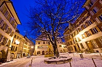 Bieler Altstadt im Winter