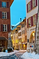 Bieler Altstadt im Winter