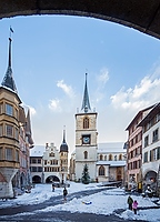 Bieler Altstadt im Winter