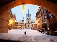 Bieler Altstadt im Winter