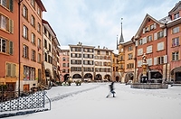 Bieler Altstadt im Winter