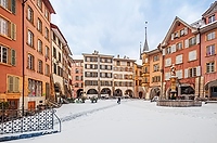 Bieler Altstadt im Winter