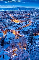 Biel Bienne im Winter