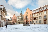 Bieler Altstadt im Winter