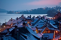 Ligerz am Bielersee im Winter