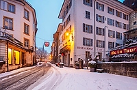 Bieler Altstadt im Winter